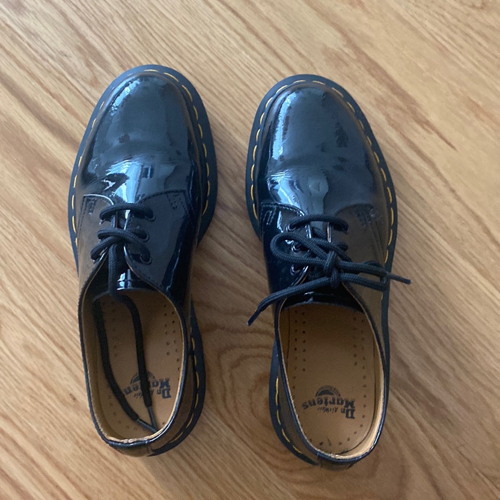 Dr. Martens patent leather oxfords, size 7